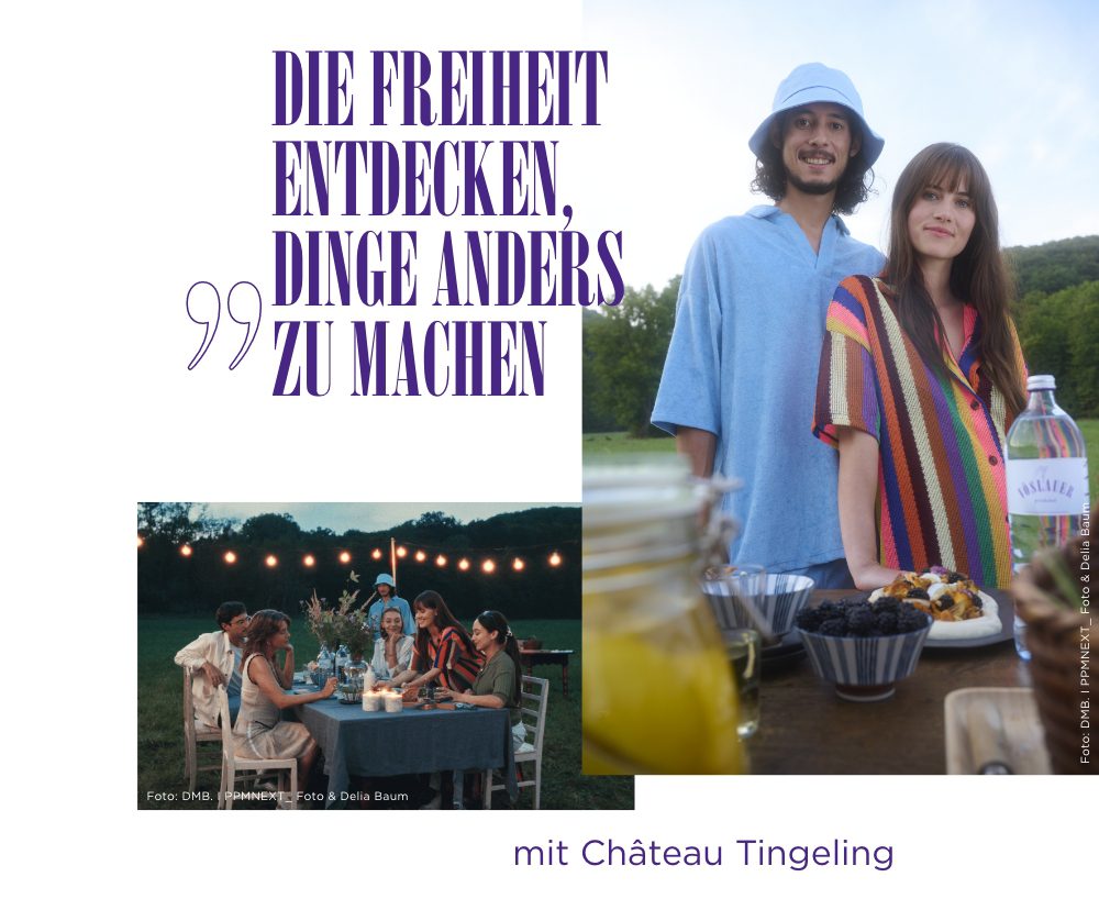 Veränderjung mit Château Tingeling