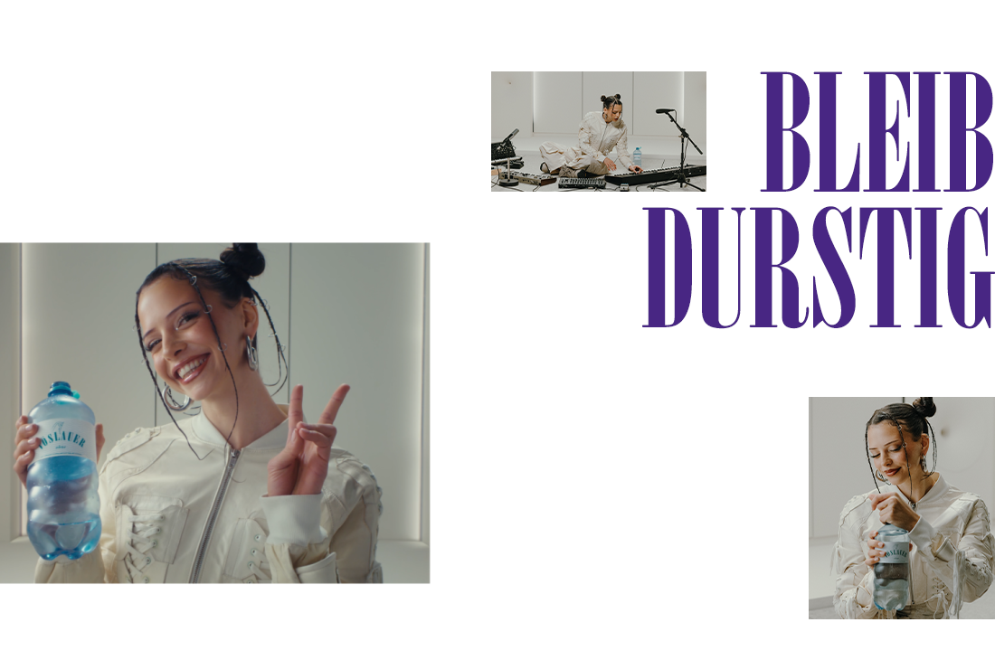 Bleib Durstig: Vöslauer x Nina Chuba